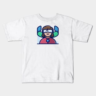 metaverse tshirt, mugs, stickers,wall art, mask,cases Kids T-Shirt